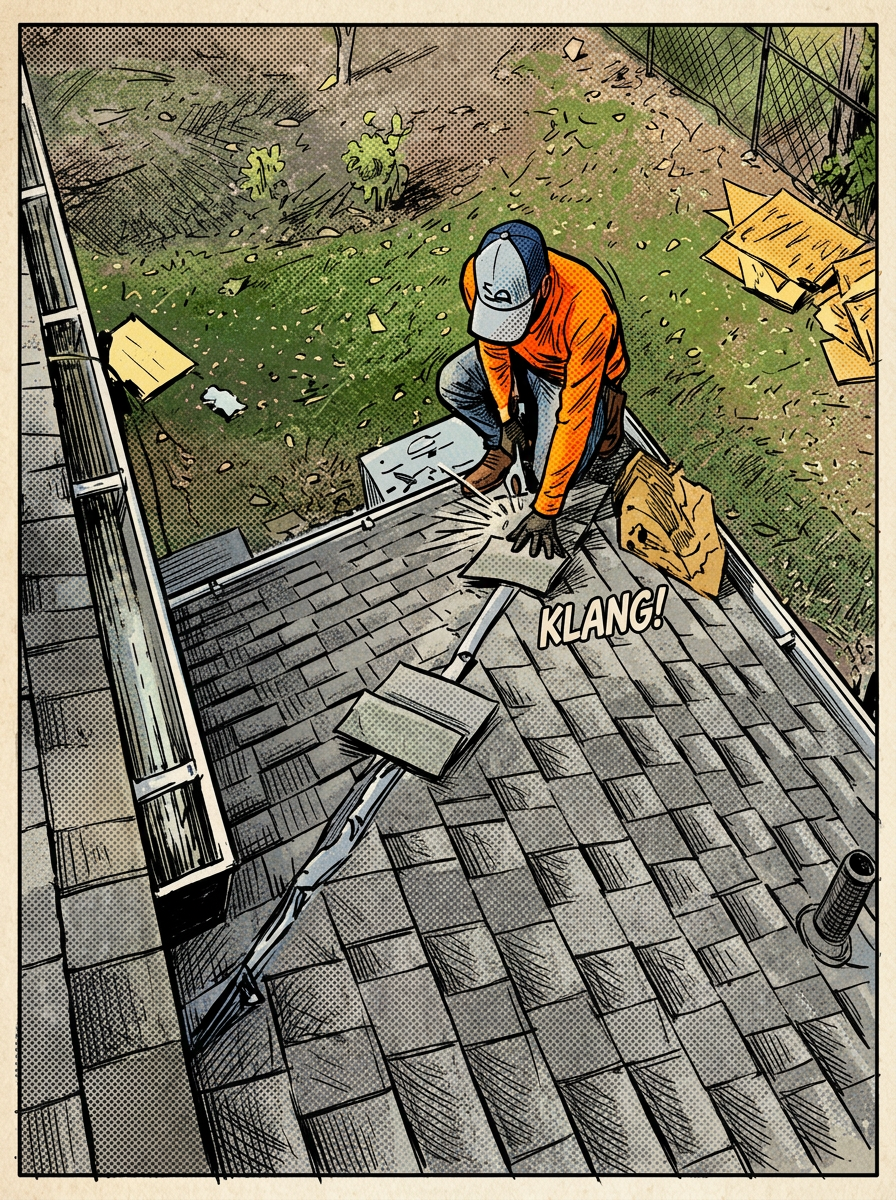 Roof Repair Services crew at work